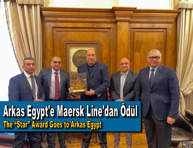 Arkas Egypt'e Maersk Line'dan Ödül