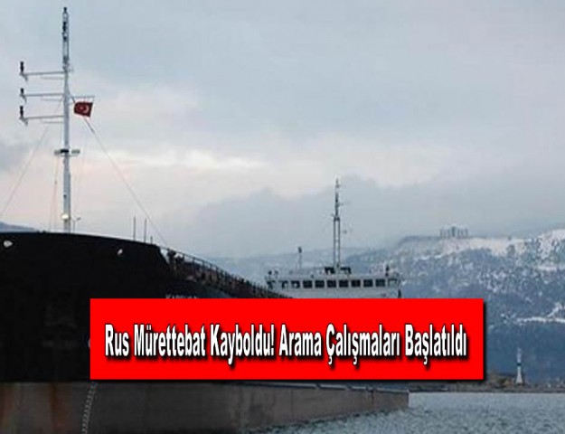 Rus Mürettebat Kayboldu! Arama Çalışmaları Başlatıldı