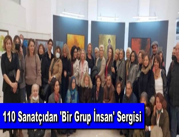 110 Sanatçıdan 'Bir Grup İnsan' Sergisi