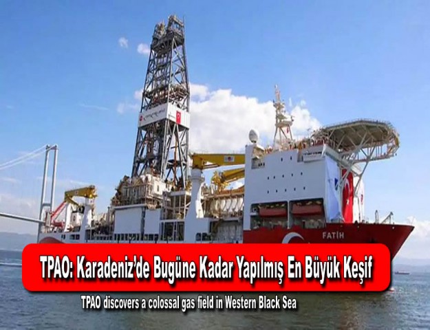 TPAO: Karadeniz’de Bugüne Kadar Yapılmış En Büyük Keşif