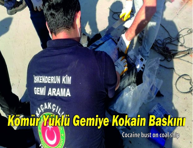 Kömür Yüklü Gemiye Kokain Baskını