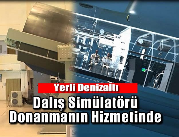 Yerli Denizaltı Dalış Simülatörü Donanmanın Hizmetinde