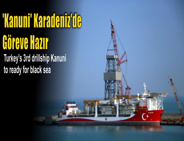 'Kanuni' Karadeniz'de Göreve Hazır