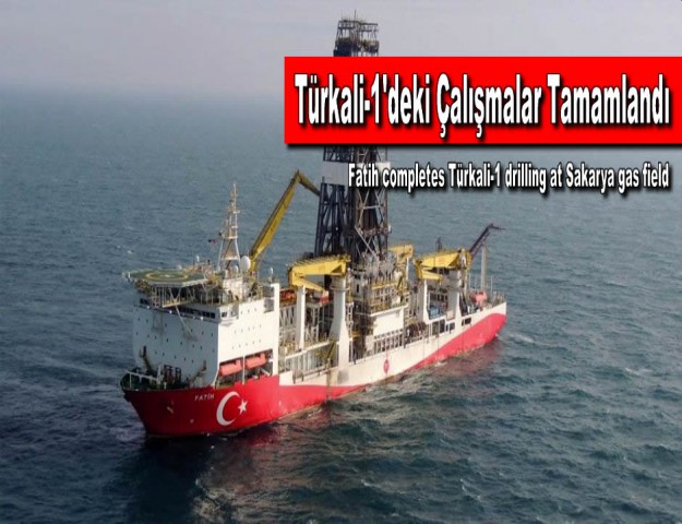 Türkali-1'deki Çalışmalar Tamamlandı