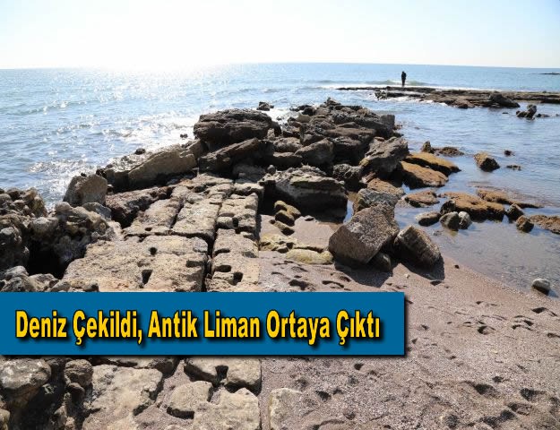 Deniz Çekildi, Antik Liman Ortaya Çıktı