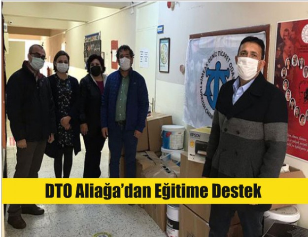 DTO Aliağa’dan Eğitime Destek