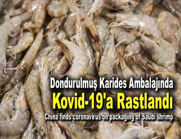 Dondurulmuş Karides Ambalajında Kovid-19'a Rastlandı