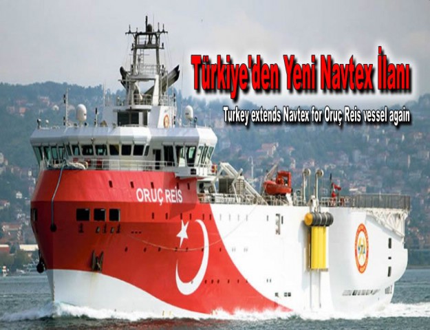 Türkiye'den Yeni Navtex İlanı