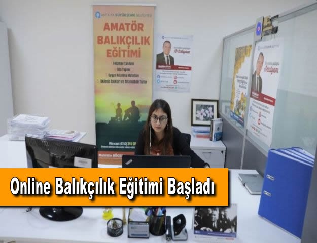 Online Balıkçılık Eğitimi Başladı