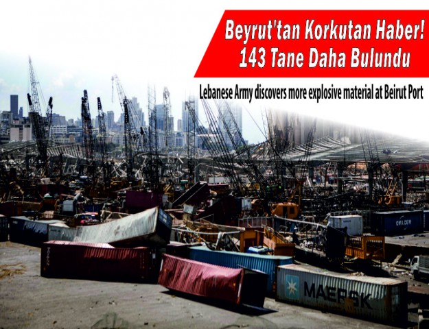 Beyrut'tan Korkutan Haber! 143 Tane Daha Bulundu