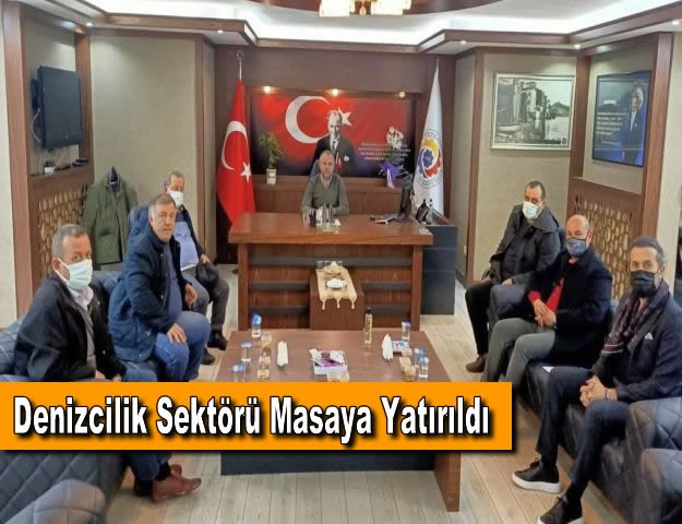 Denizcilik Sektörü Masaya Yatırıldı