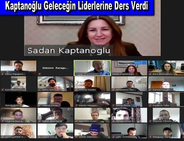 Kaptanoğlu, Geleceğin Liderlerine Ders Verdi