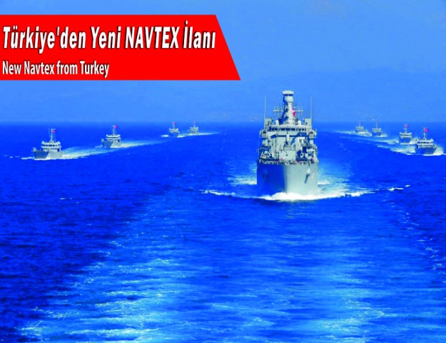 Türkiye'den Yeni NAVTEX İlanı