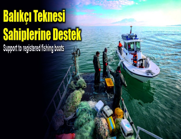 Balıkçı Teknesi Sahiplerine Destek