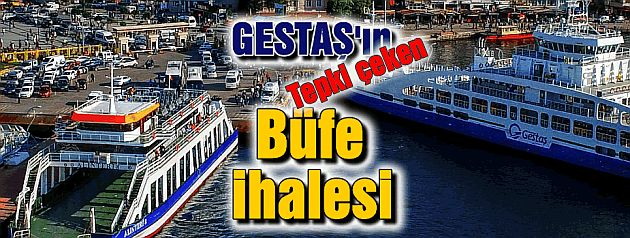 GESTAŞ'ın tepki çeken büfe ihalesi