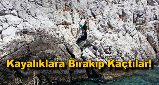 Kayalıklara Bırakıp Kaçtılar!