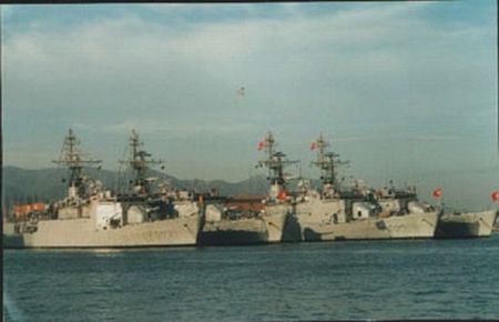 Savaş Gemileri Mudanya?ya Sığındı