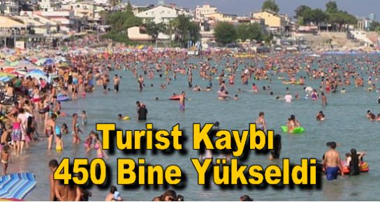 Turist Kaybı 450 Bine Yükseldi!