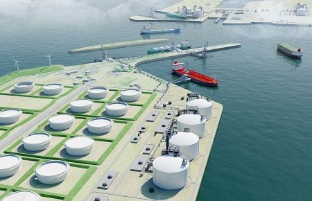 Ukrayna'dan, Karadeniz Kıyısına LNG Terminali