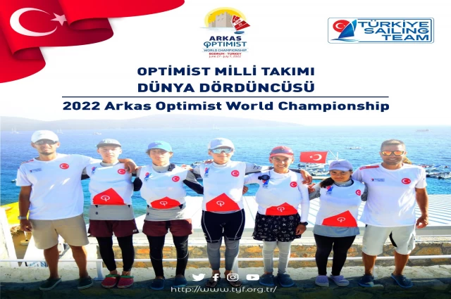 Optimist Milli Takımımız Dünya 4. Olarak Bizleri Gururlandırdı!