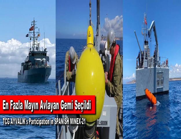 En Fazla Mayın Avlayan Gemi Seçildi