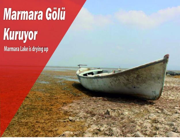 Marmara Gölü Kuruyor
