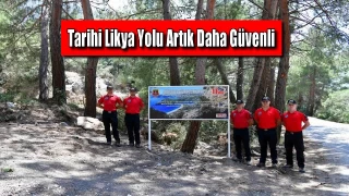 Tarihi Likya Yolu Artık Daha Güvenli