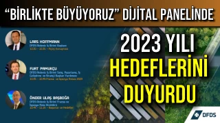 “Birlikte Büyüyoruz” Dijital Panelinde 2023 Yılı Hedeflerini Duyurdu