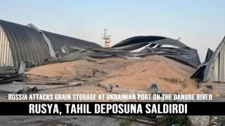 Rusya, Tahıl Deposuna Saldırdı