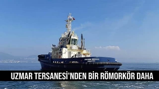 Uzmar Tersanesi'nden bir römorkör daha