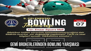 Gemi Brokerleri Dernegi bowling yarışması