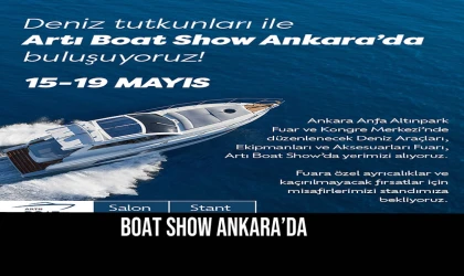 Boat Show Ankara’da