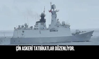 Çin, ceza olarak" askeri tatbikatlar düzenliyor
