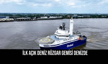 İlk Açık Deniz Rüzgar Gemisi Denizde