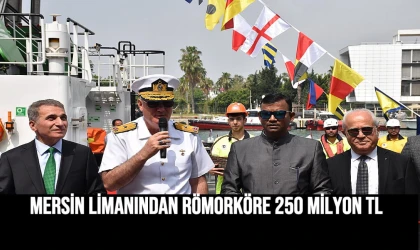 Mersin Limanından römorköre 250 milyon TL