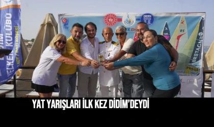 Yat Yarışları İlk Kez Didim’de