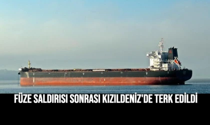 Füze Saldırısı Sonrası Kızıldeniz'de Terk Edildi