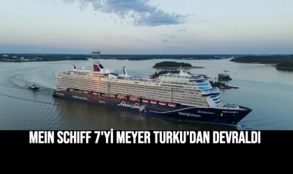 TUI Cruises Mein Schiff 7'Yi Meyer Turku'dan Devraldı