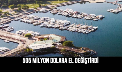 505 milyon dolara el değiştirdi