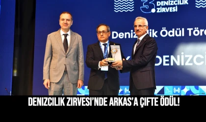 Denizcilik Zirvesi’nde Arkas’a Çifte Ödül!