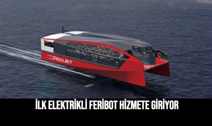 İlk Elektrikli Feribot Hİzmete Giriyor