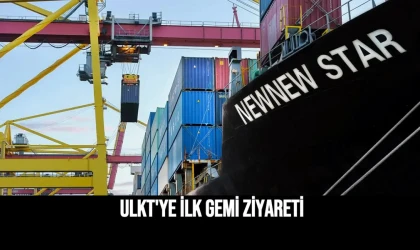 ULKT'ye ilk gemi ziyareti