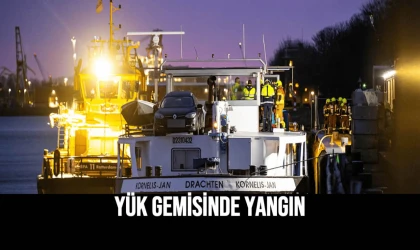 Yük Gemisinde Yangın
