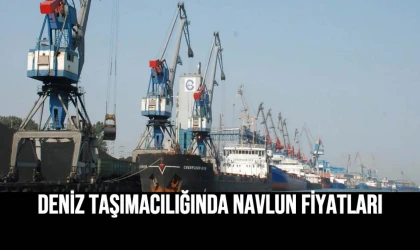 Deniz Taşımacılığında Navlun Fiyatları