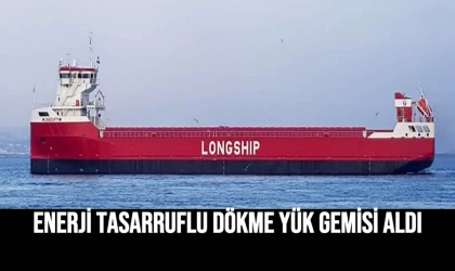 Enerji Tasarruflu Dökme Yük Gemisi Aldı