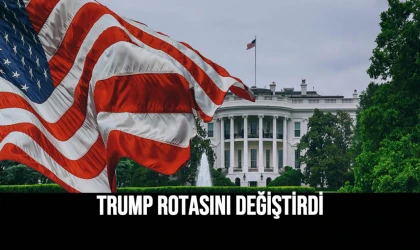 Trump Rotasını Değiştirdi