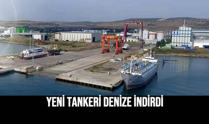 Yeni Tankeri Denize İndirdi