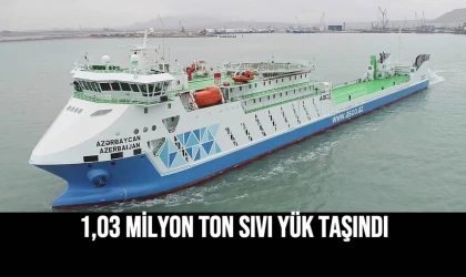 1,03 Milyon Ton Sıvı Yük Taşındı