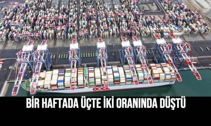 Bir Haftada Üçte İki Oranında Düştü
