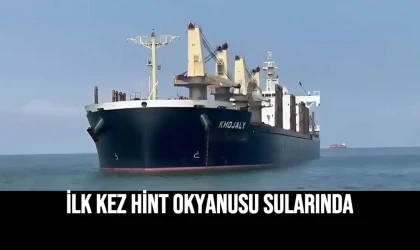 İlk Kez Hint Okyanusu Sularında